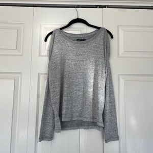 Grey Abercrombie and fitch sweater